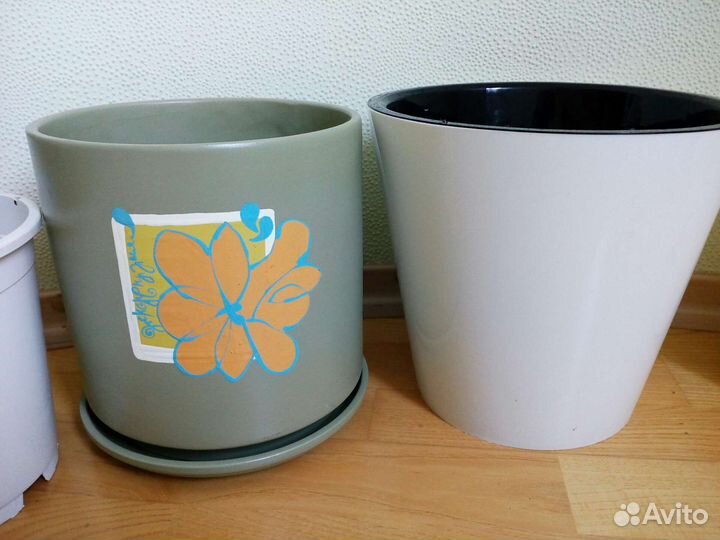 Горшки для цветов разные