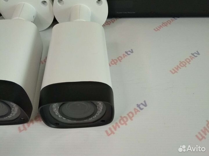 Комплект видеонаблюдения с микрофоном 15 камер