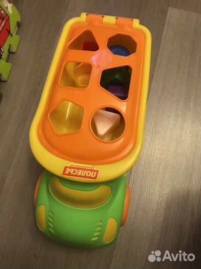 Сортер машинка, собака тини лав