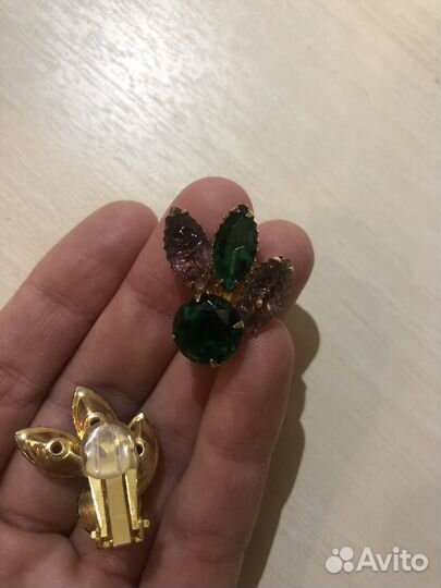 Винтажные клипсы