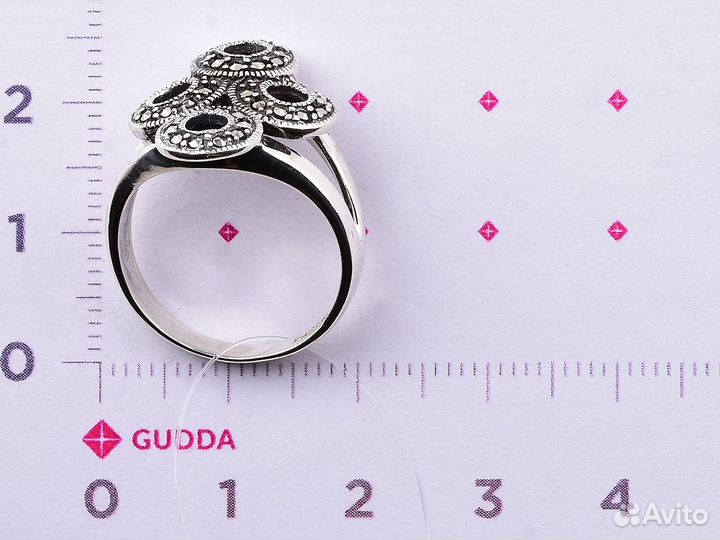 Кольцо серебряное