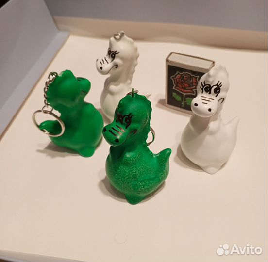 Брелок для ключей дракон, динозаврик