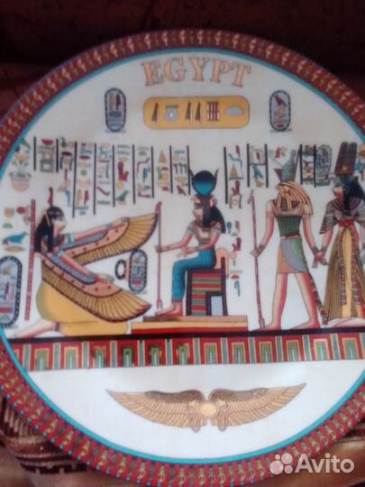 Декоративная тарелка Египет