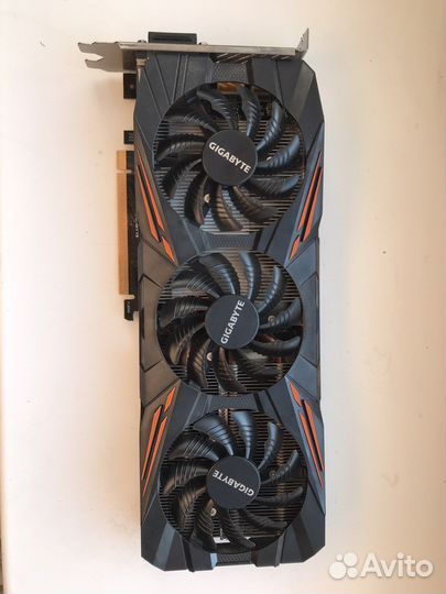Видеокарта gigabyte geforce GTX 1080