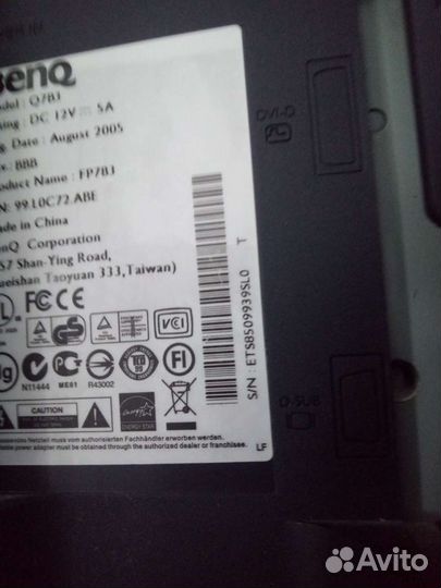 Монитор benq