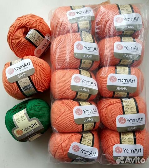 Пряжа yarnart jeans