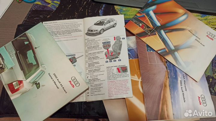 Сервисная книжка Audi A4 B6