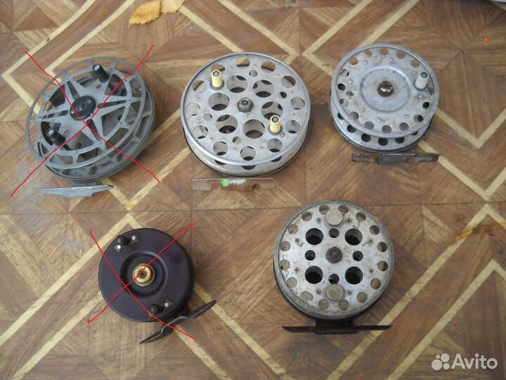 Катушки рыболовные СССР