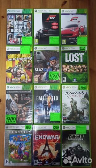 Игры xbox 360 Лицензия. Все цены на фото