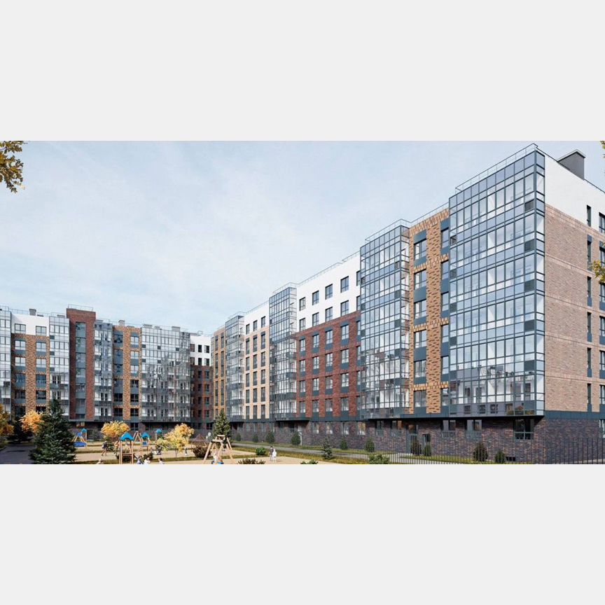 2-к. квартира, 71,6 м², 2/8 эт.
