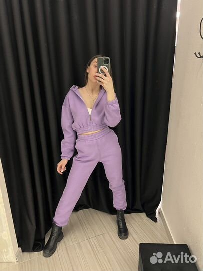 Спортивный костюм женский новый на флисе
