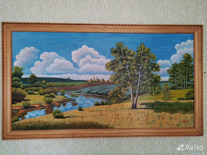 Картина маслом пейзаж