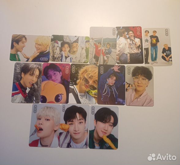 Карточки stray kids от chicko + доп.карта
