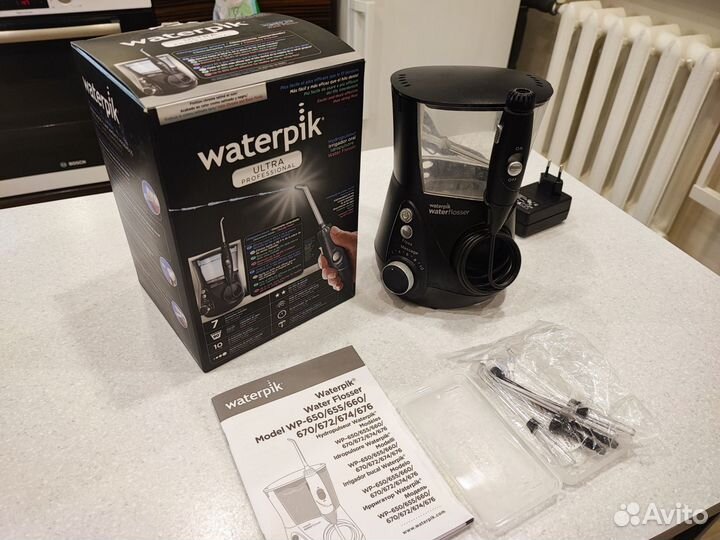 Ирригатор б/у waterpik ultra professional