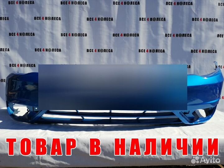 Новый Бампер Daewoo Nexia цвет Moroccan Blue GCT