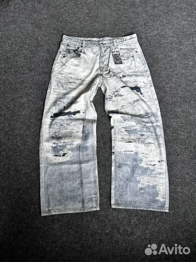 Джинсы Acne studios Blue Distressed