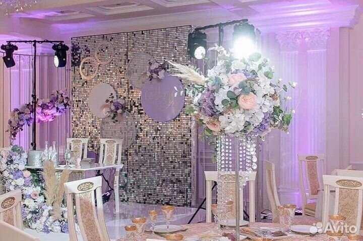 Оформление свадебного зала и выездной регистрации