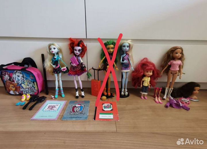 Куклы Монстер Хай (+ещё две)