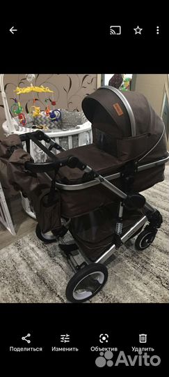 Коляска трансформер 2 в 1 бу