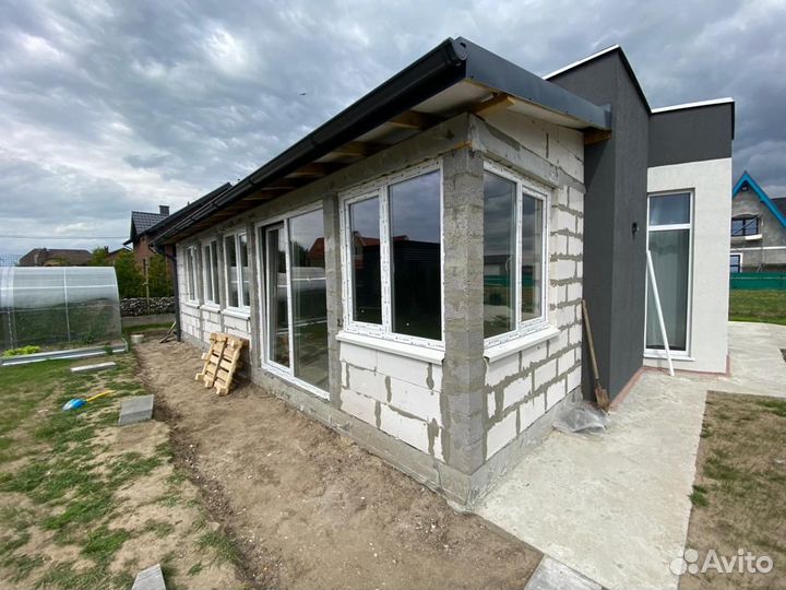 Окна, двери пвх. Остекление квартир,домов под ключ