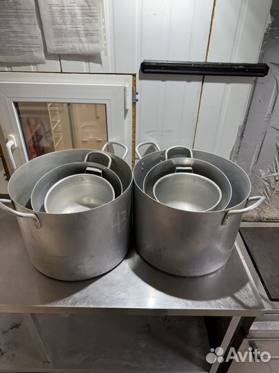 Кастрюля алюминиевая 40 20 10 литров