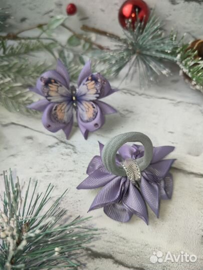 Бантики с бабочками в ассортименте от Alisenenok