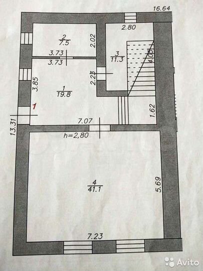 Дом 153 м² на участке 7,4 сот.