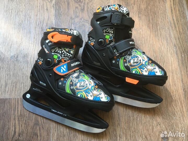 Коньки детские раздвижные