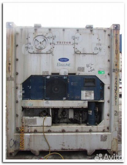 Рефконтейнер Carrier triu 843591-2 2008 г.в