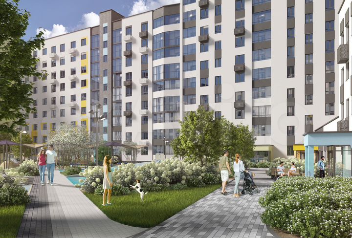 2-к. квартира, 59 м², 12/12 эт.