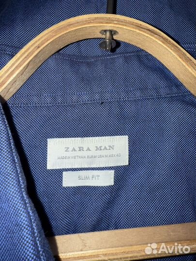 Мужская рубашка zara (m)