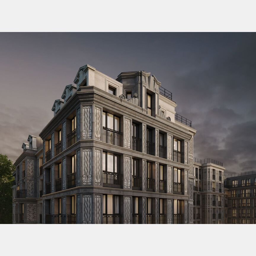 1-к. квартира, 105,9 м², 1/7 эт.