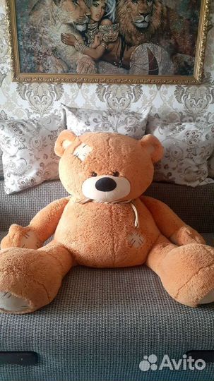 Плюшевый медведь 130см