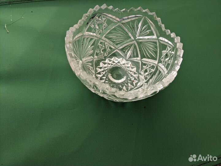 Конфетница хрусталь