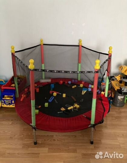 Батут каркасный, 140 см