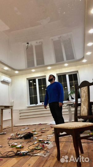 Натяжные потолки