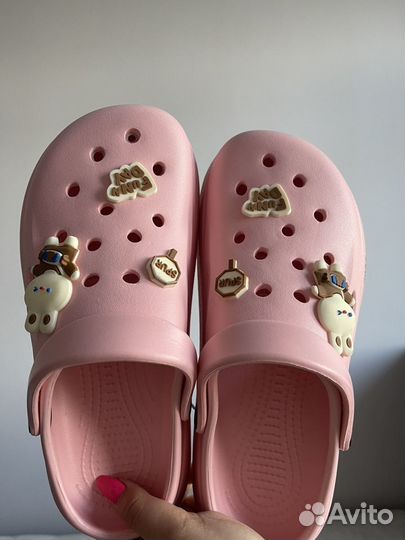 Тапочки летние crocs женские детские