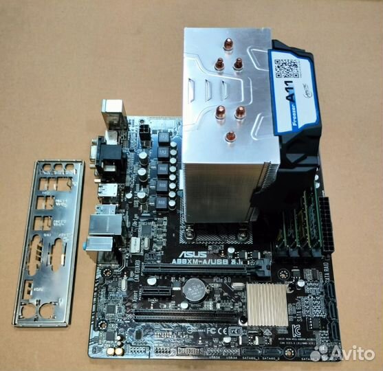 Сборка Amd A8 6600k + Asus A88XM-A/USB3 +16GB DDR3