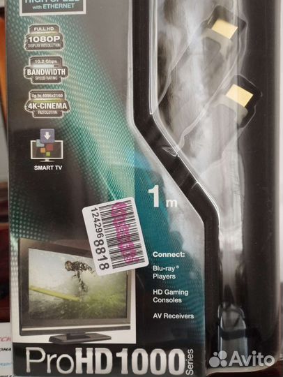 Кабель hdmi belkin 1 м full