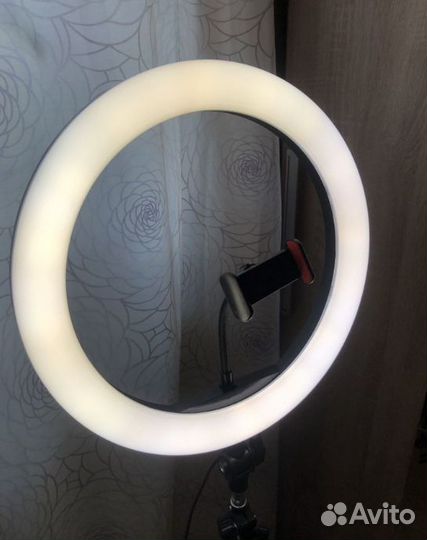 Кольцевая лампа 26см (Новая + штатив 2.1 м)