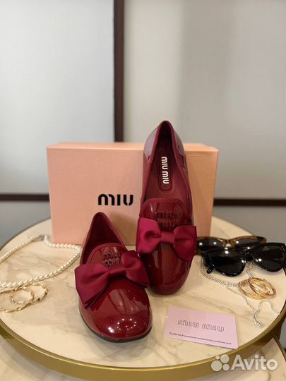 Балетки Miu miu