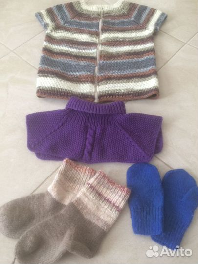 Вязаные детские вещи
