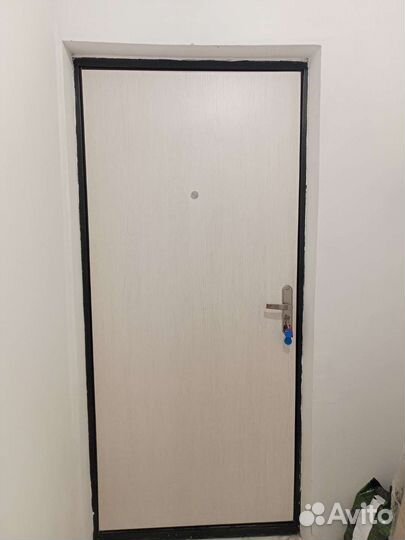 Дверь входная металлическая от застройщика