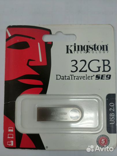 USB Флэш карта Kingston Datatravel SE9 32 Gb