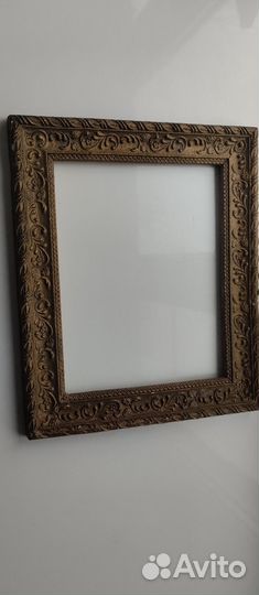 Рама багетная старинная деревянная