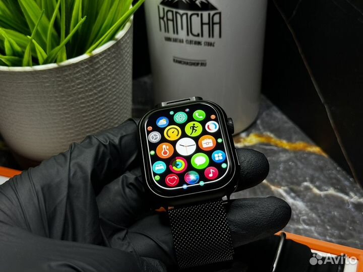 Новые смарт часы Apple watch 9 с двумя ремешками