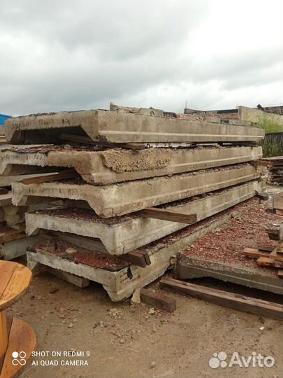 Плиты перекрытия пкж б/у