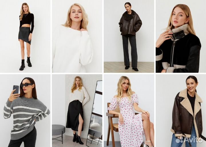 Сборные съемки для Wildberries, Ozon, Lamoda