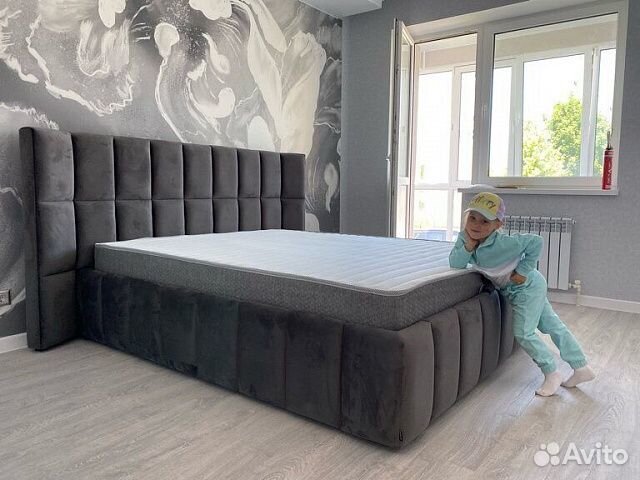 Кровать двухспальная евро