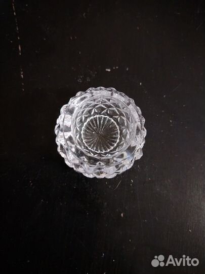 Солонка хрусталь